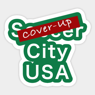 Timbers Cover-Up City USA Sticker